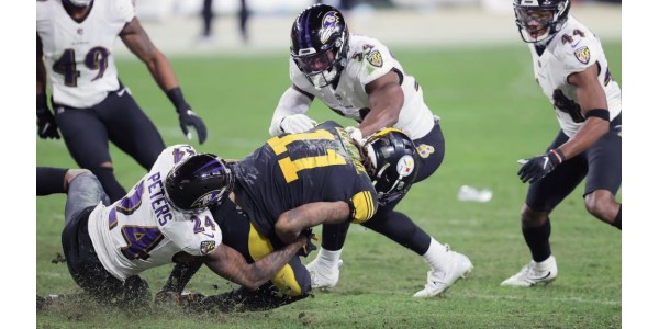 L'écart entre les Steelers de Pittsburgh et les Jets de New York